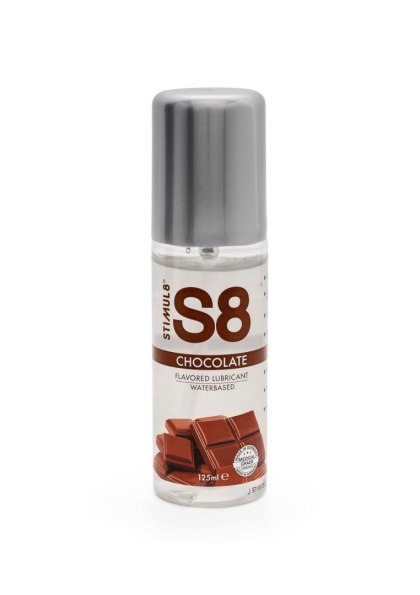 S8 WB Flavored Lube 125ml Chocolate Stimul8 S8