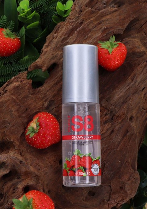 S8 WB Flavored Lube 125ml Strawberry Stimul8 S8