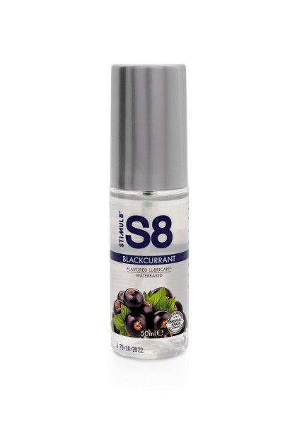 S8 WB Flavored Lube 50ml Blackcurrant Stimul8 S8