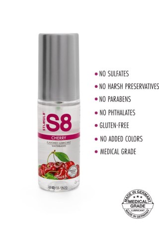 S8 WB Flavored Lube 50ml Cherry Stimul8 S8