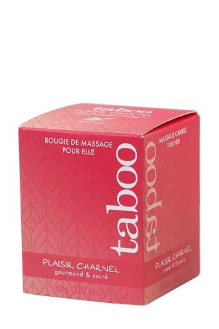 Świeca/krem-Plaisir Charnel Bougie Massage 60 gr Ruf