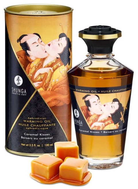 Warming Oil Caramel Kisses Shunga