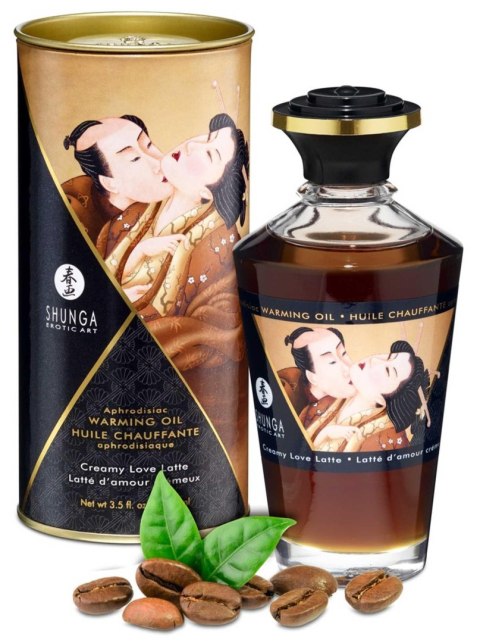 Warming Oil Creamy Love Latte Shunga