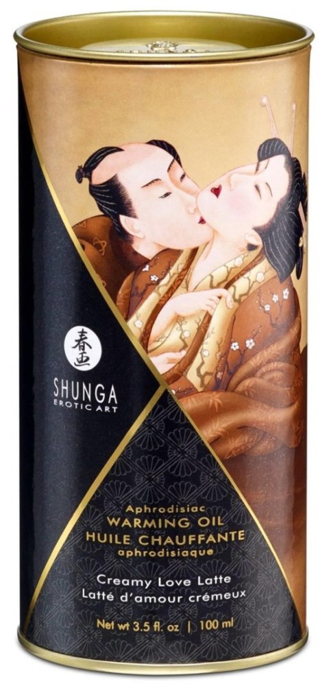 Warming Oil Creamy Love Latte Shunga