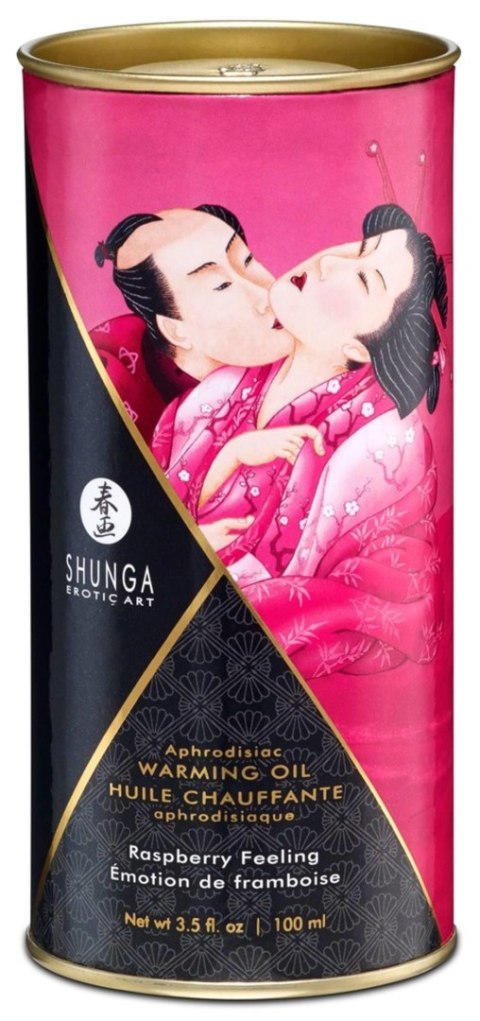 Warming Oil Raspberry Feeling Shunga