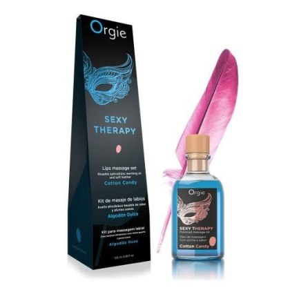 Żel-LIPS MASSAGE KIT COTTON CANDY - 100 ML Orgie