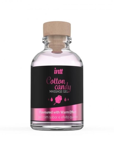 Żel-MASSAGE GEL COTTON CANDY 30 ml Intt