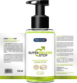 Żel-Super Orgasm Stop - Żel 150 ml Medica