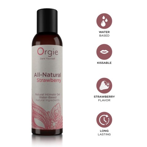 All - Natural Strawberry 150 ml Orgie