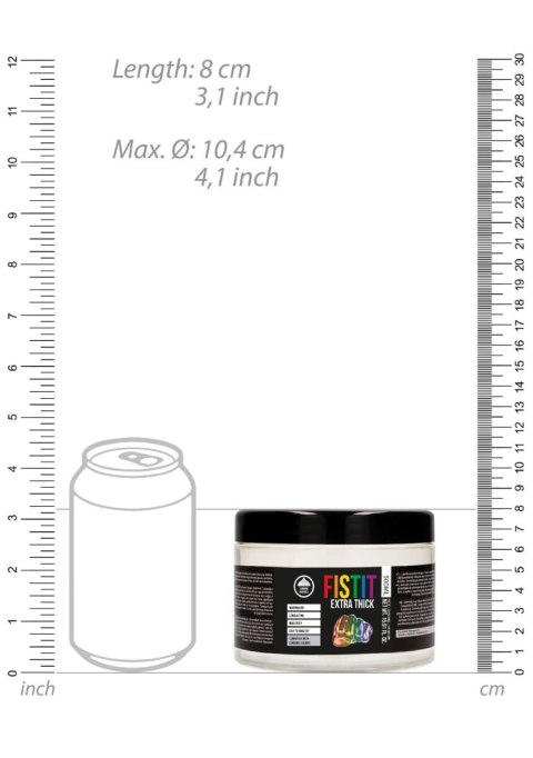 Fist It - Extra Thick - Rainbow - 500 ml ShotsToys