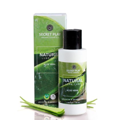 NATURAL LUBRICANT - ALOE VERA - ORGANIC COSMETICS 100 ML Secret Play