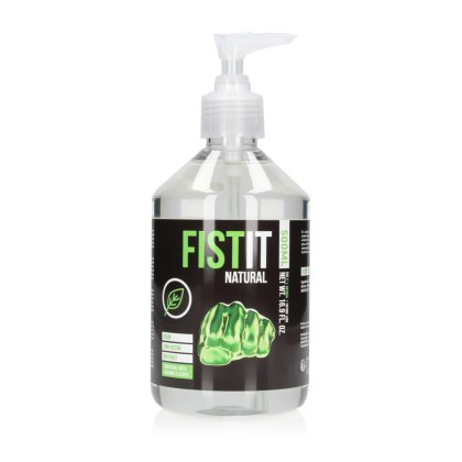 Natural Water Based Lubricant - 17 fl oz / 500 ml - Pump Fist It