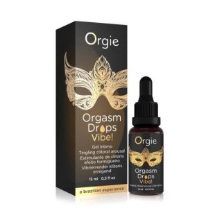 ORGIE Orgasm Drops Vibe Peach Flavor 15 ml Orgie