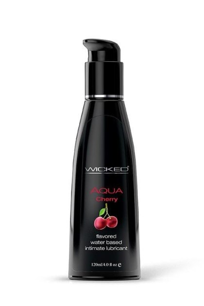 WICKED AQUA CHERRY FLAVORED 120ML Wicked Sensual Care