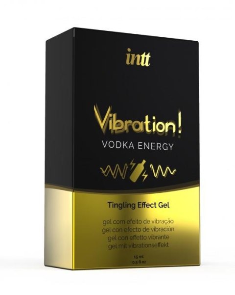 Żel-VIBRATION VODKA 15 ml Intt