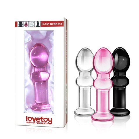 4.5"" Glass Romance Clear Lovetoy