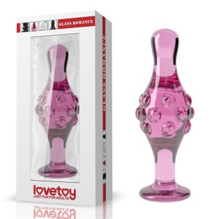 4.5"" Glass Romance Pink Lovetoy