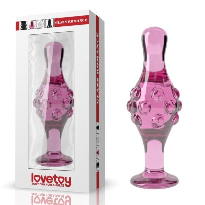 4.5"" Glass Romance Pink Lovetoy