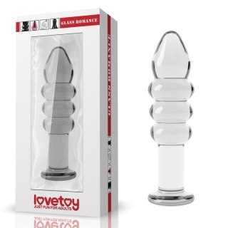 5.5"" Glass Romance Clear Lovetoy