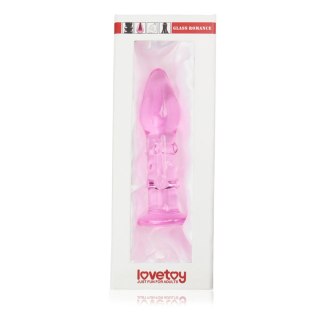 5.5"" Glass Romance Pink Lovetoy