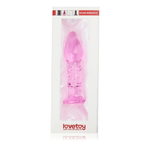 5.5"" Glass Romance Pink Lovetoy