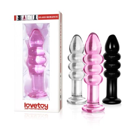 5.5"" Glass Romance Pink Lovetoy