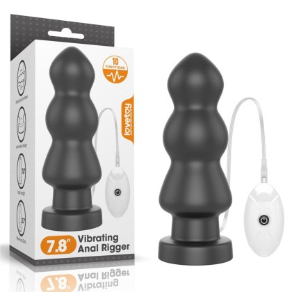 7.8"" King Sized Vibrating Anal Rigger Lovetoy