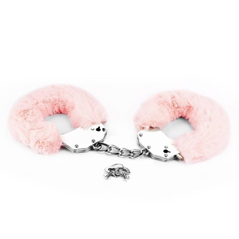 Fetish Pleasure Fluffy Handcuffs Pink Lovetoy