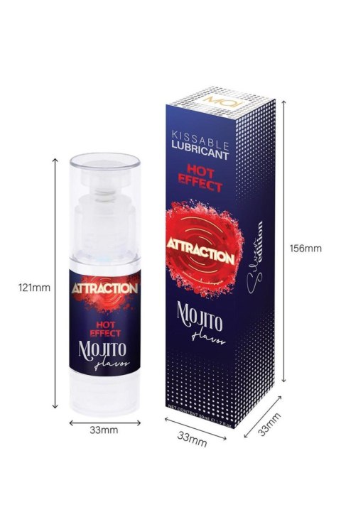 LUBRICANT ATTRACTION HEAT MOJITO 50 ML Attraction