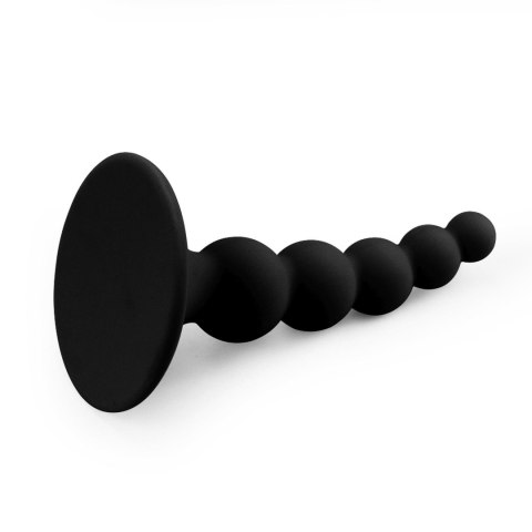 Lure me Beaded Anal Plug Black Lovetoy