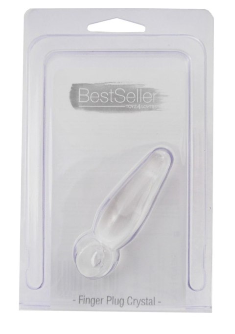 Plug-JAMMY JELLY ANAL FINGER PLUG CRYSTALL Toyz4lovers