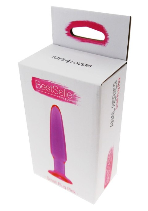 Plug-JAMMY JELLY ANAL SMALL PLUG PINK Toyz4lovers