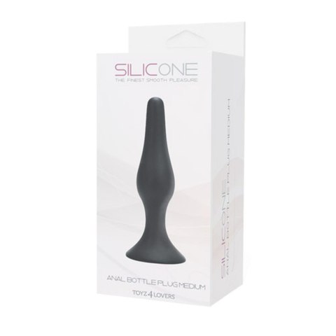 Plug-PLUG ANALE ANAL BOTTLE PLUG SILICONE MEDIUM Toyz4lovers