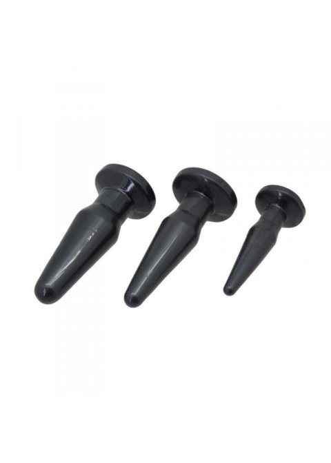 Plug-TPE ANAL PLUG 3 SIZES/ SET Toyz4lovers