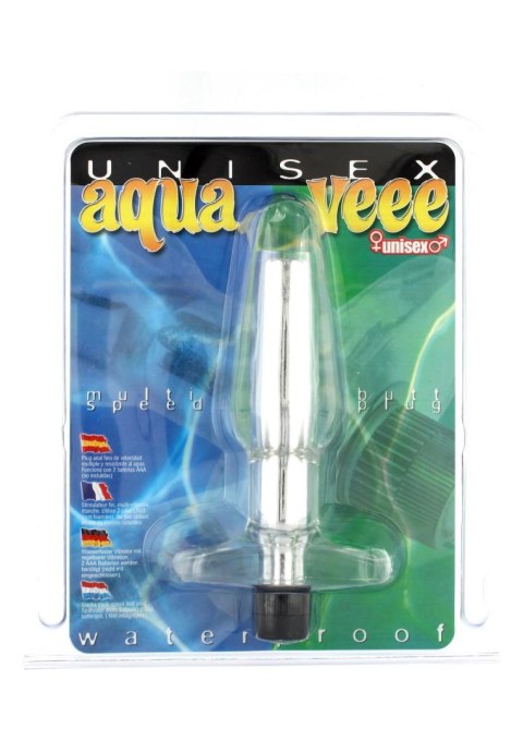 Aqua Vee Butt Plug Transparent Seven Creations