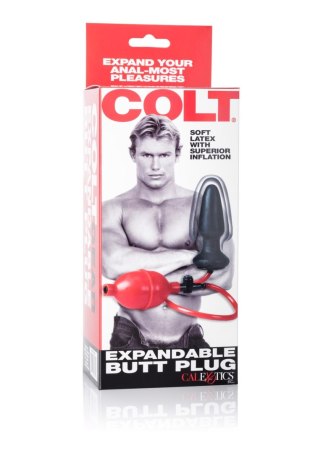 COLT Expandable Butt Plug Black Calexotics