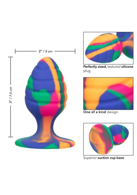 Cheeky Medium Swirl Plug Multicolor Calexotics