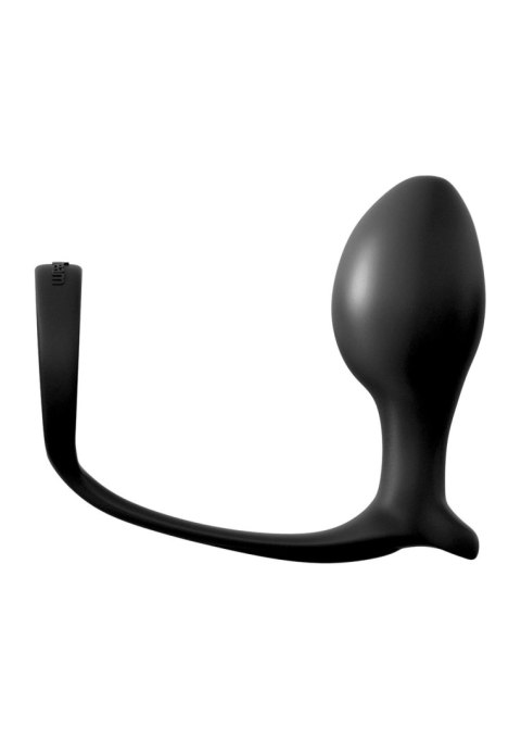 Cockring Advanced Plug Black Pipedream