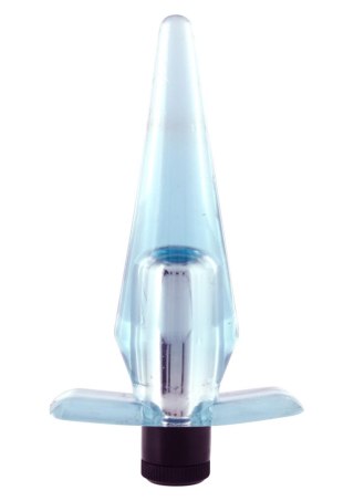 Compact Vibrating Buttplug Transparent Seven Creations