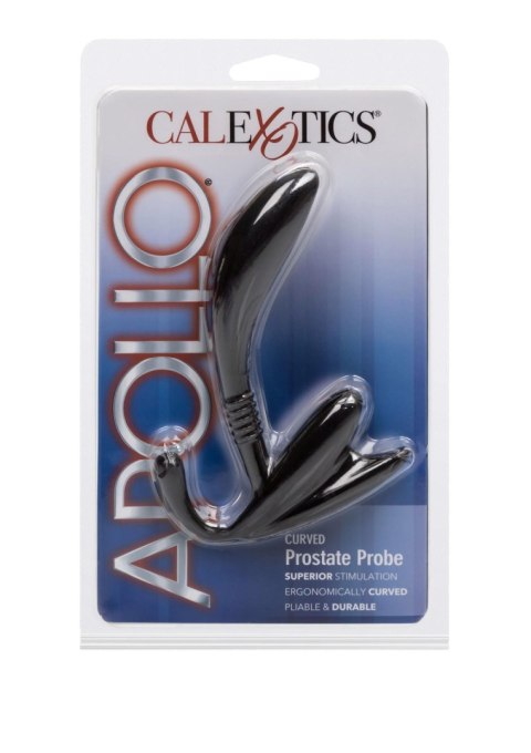 Curved Prostate Probe Black Calexotics