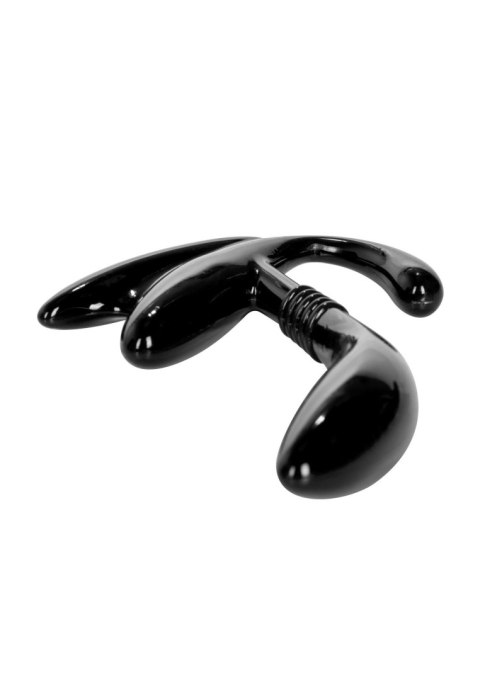 Curved Prostate Probe Black Calexotics