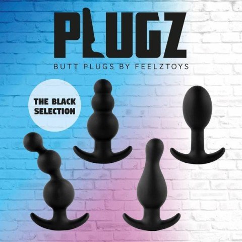 FeelzToys - Plugz Butt Plug Black Nr. 2 FeelzToys