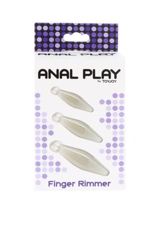 Finger Rimmer 3pcs Transparent ToyJoy