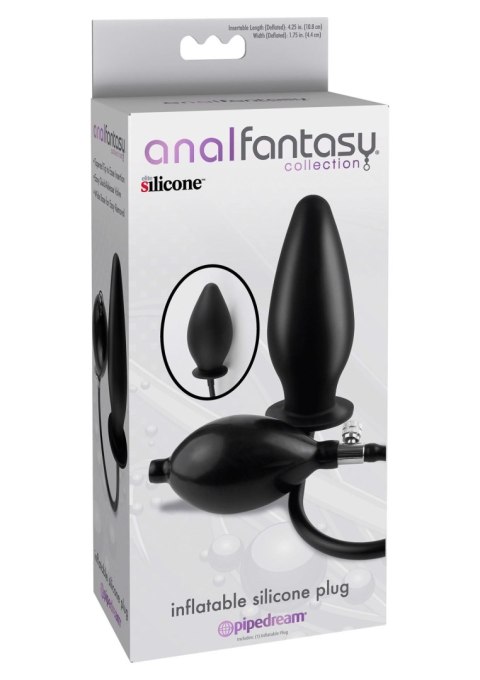 Inflatable Plug Black Pipedream