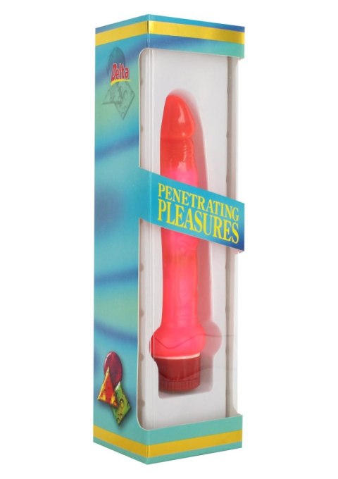 Jelly Anal Vibrator Pink Seven Creations