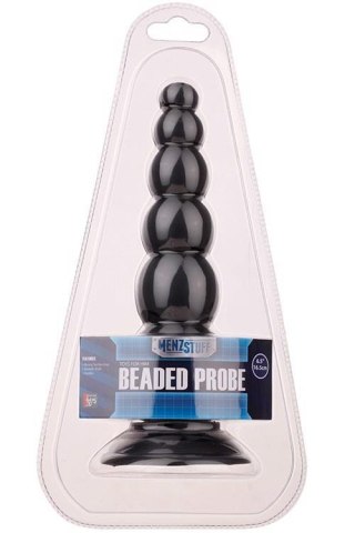 MENZSTUFF BEADED PROBE BLACK Dream Toys