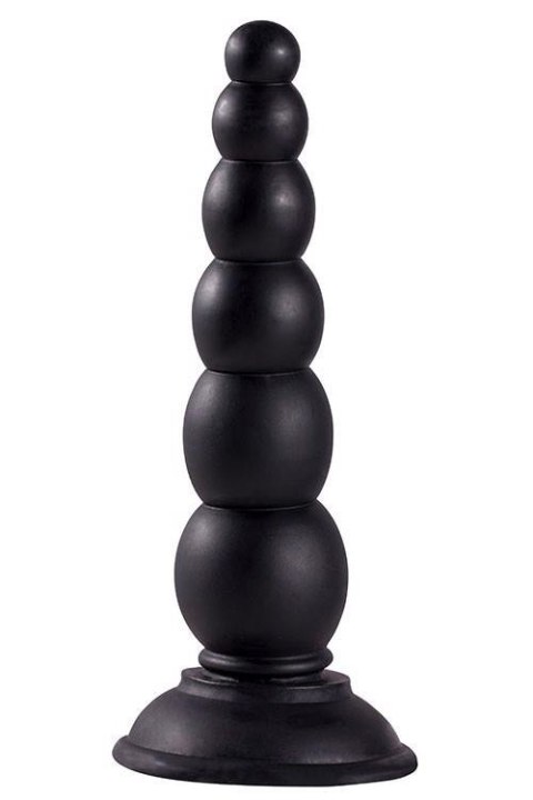 MENZSTUFF BEADED PROBE BLACK Dream Toys