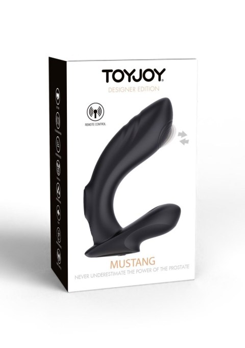 Mustang Prostate Massager Black ToyJoy