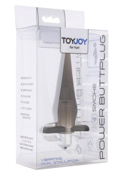 Power Buttplug Grey ToyJoy