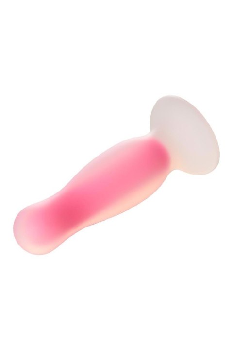 RADIANT SOFT SILICONE GLOW IN THE DARK PLUG LARGE PINK Dream Toys